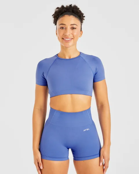Balance V3 Seamless Crop Top – Bright