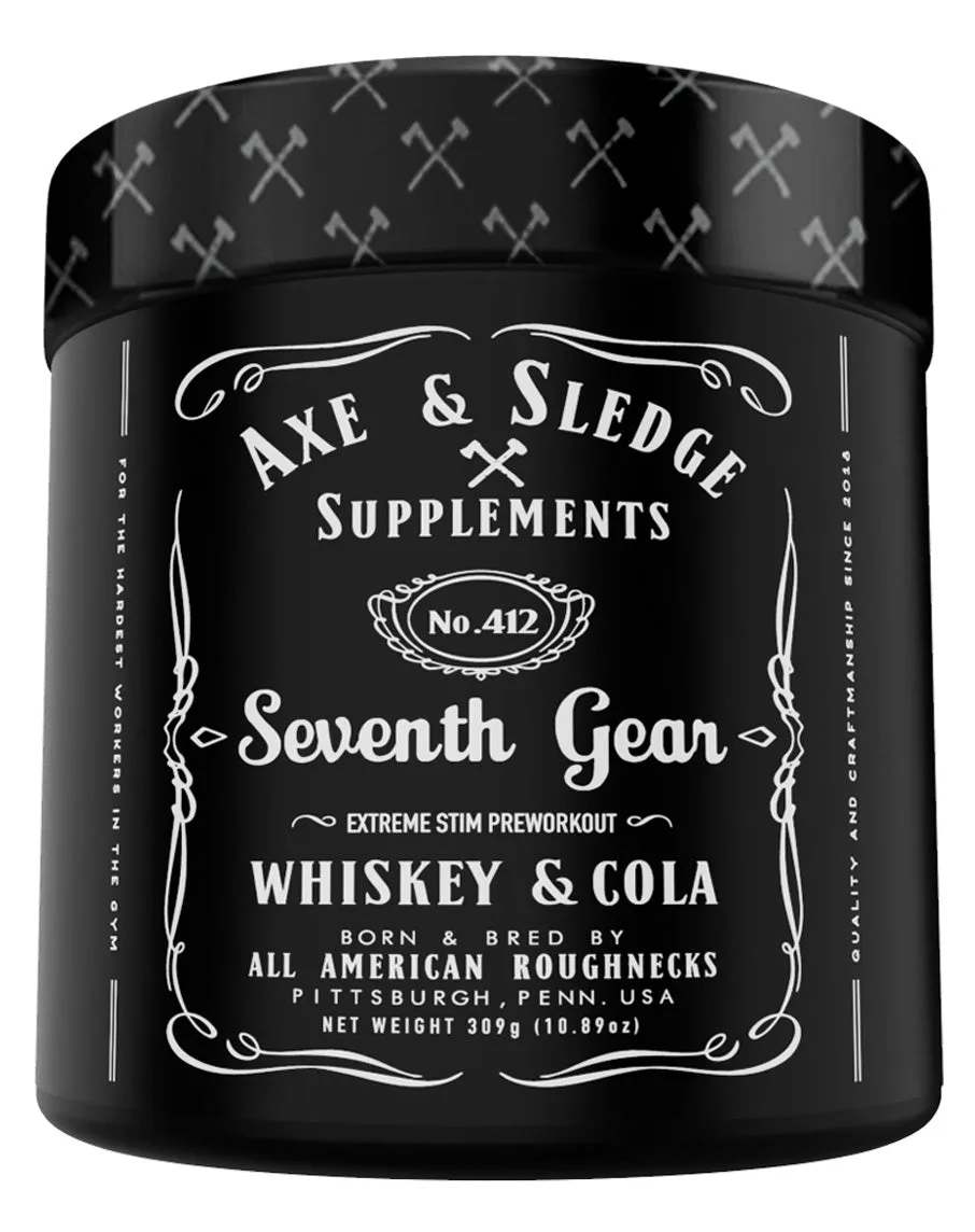 Axe & Sledge Seventh Gear Pre-Workout Whiskey &
