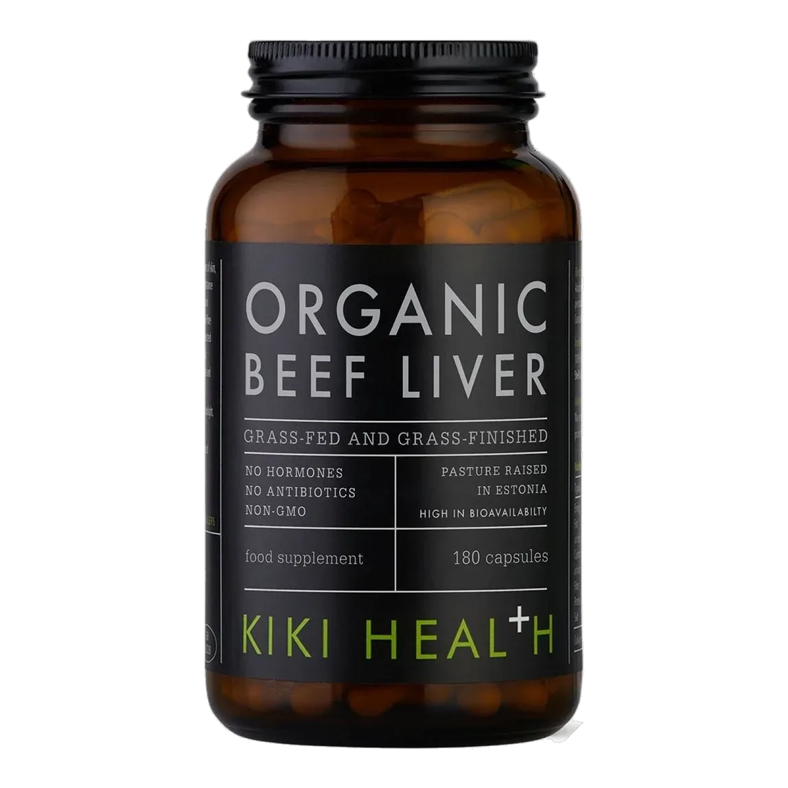 Organic Beef Liver 180 Vegicaps