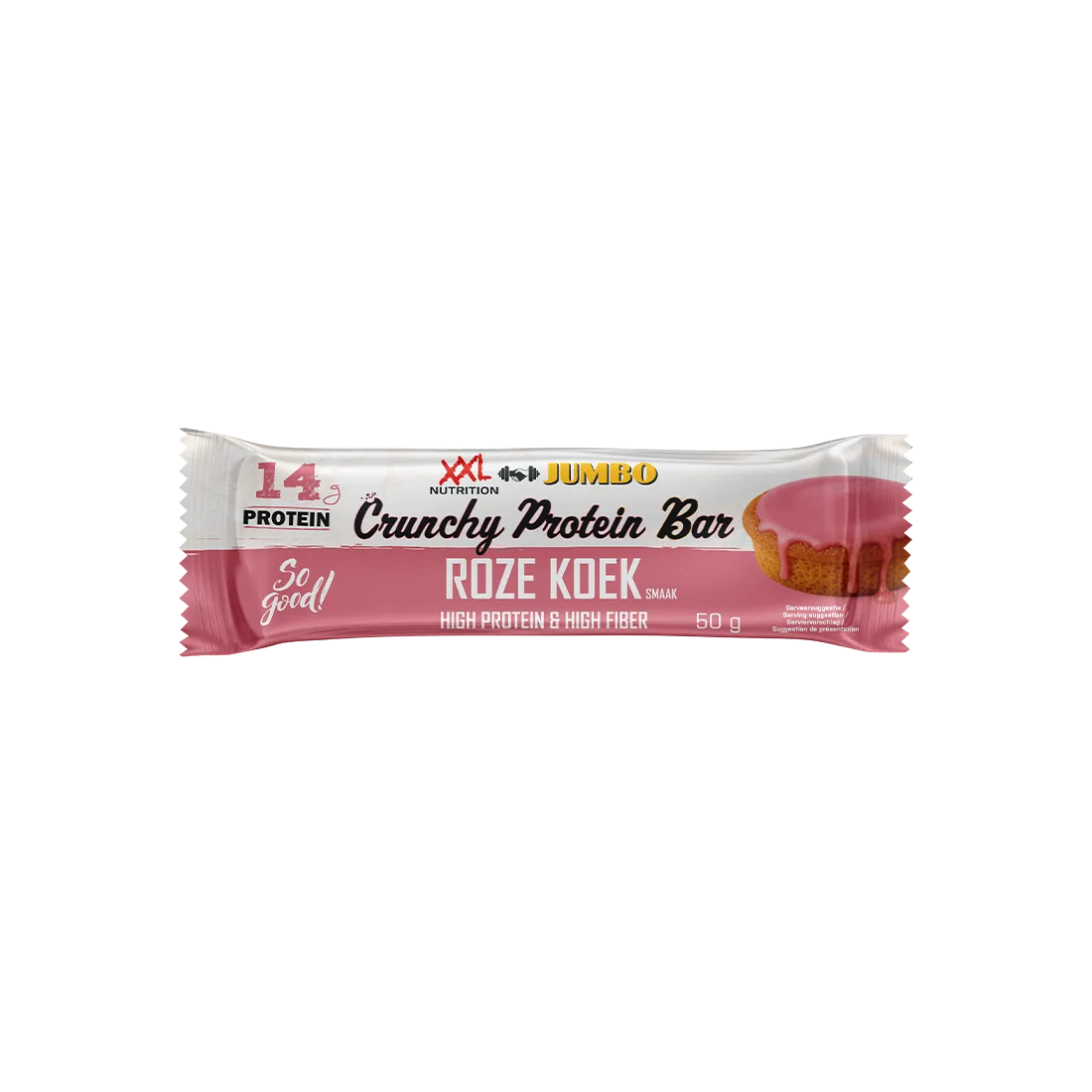 Crunchy Protein Bar Roze
