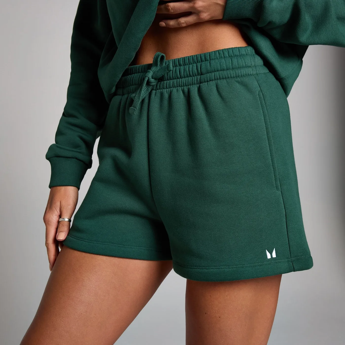 MP Damen Basics Sweatshorts – Racing-Grün – L