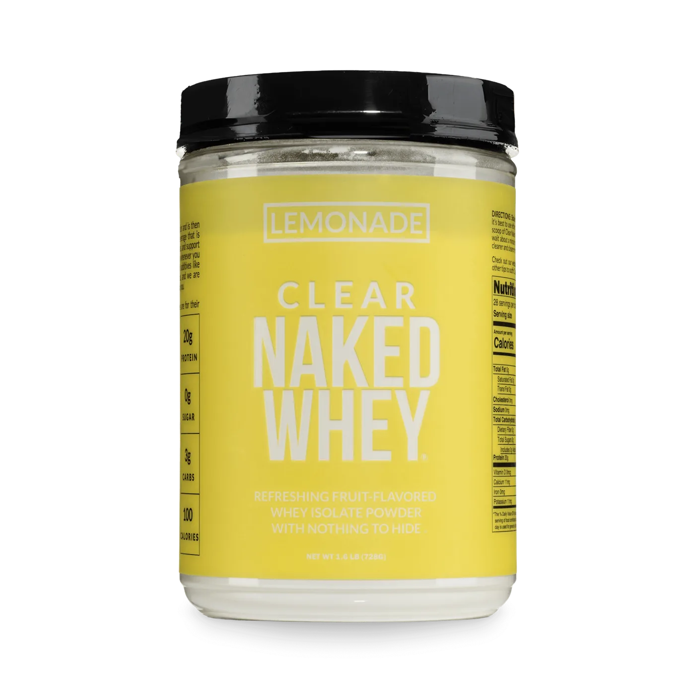 Whey Protein Isolate Lemonade