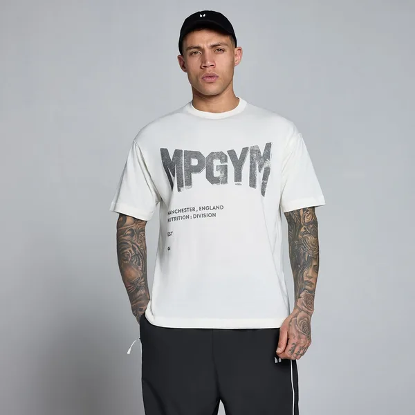 MP Heren Lift Burnout Katoen Grafisch T-Shirt