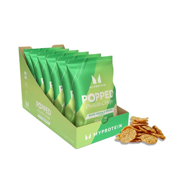 Gepofte Eiwitchips Sour Cream & Onion