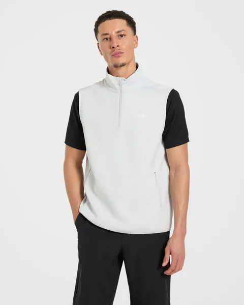 Precision 1/4 Zip Vest Ice