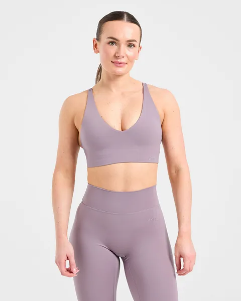 Staple Sports Bra Mauve