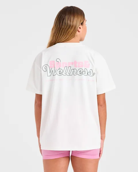 Sports Wellness Oversized T Shirt – Off