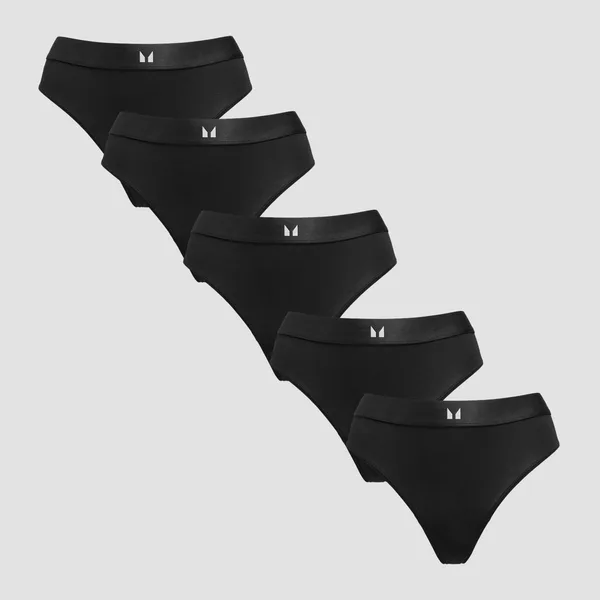 MP Women's Mid Rise Thong (5 Pack)