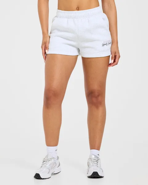 Sports Society Oversized Shorts Heather