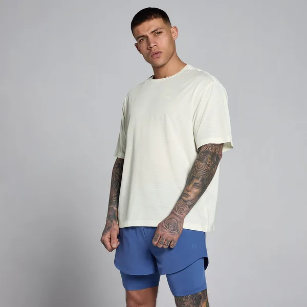 MP Men's Hybrid Oversized Mesh T-Shirt Mist M