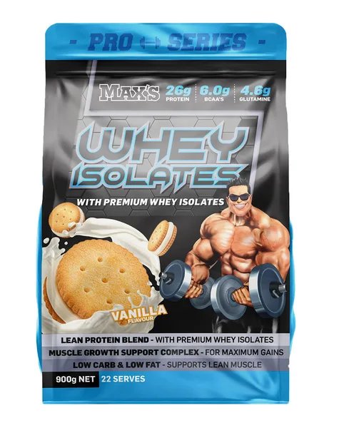 Max’s Pro Series Whey Isolate