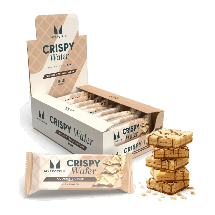 and Cream Crispy Protein Wafer 10 Bars
