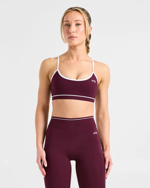 Form Sports Bra – Deep Mulberry
