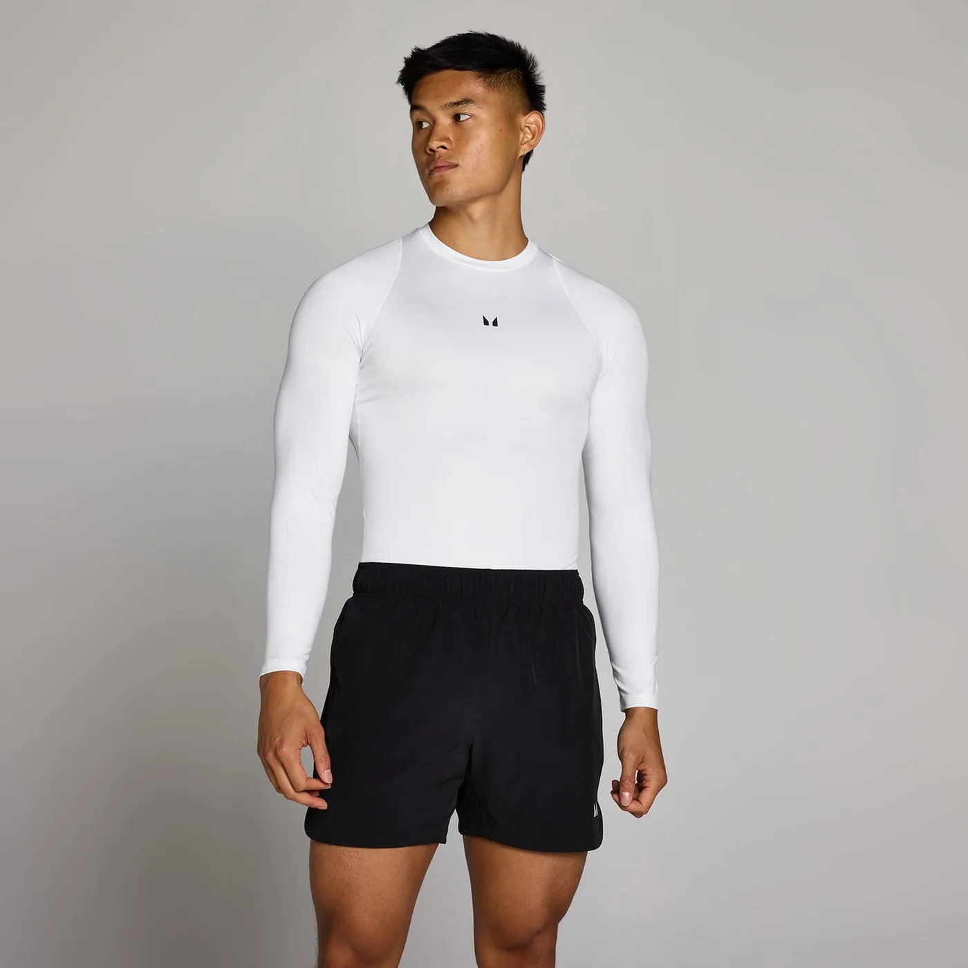 MP Herren Training Langarm Baselayer Weiß M