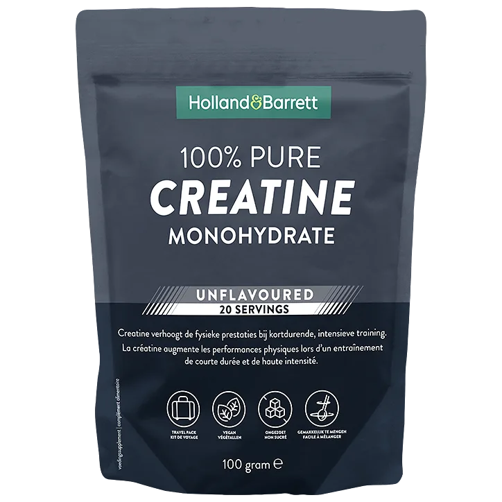 Holland & Barrett 100% Puur Creatine Monohydraat