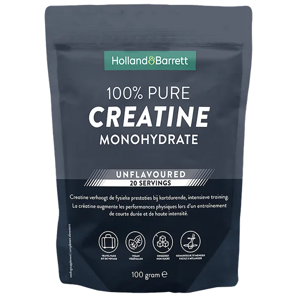 Holland & Barrett 100% Puur Creatine Monohydraat
