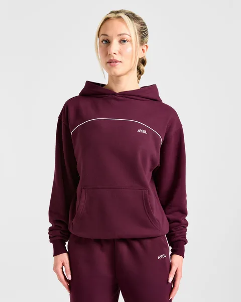 Form Hoodie Deep Mulberry