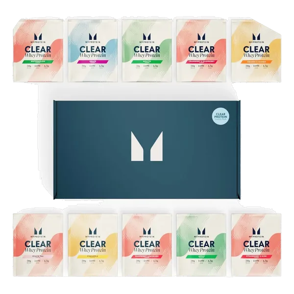 Clear Whey Protein – Variety Pack (Multiple Flavors)