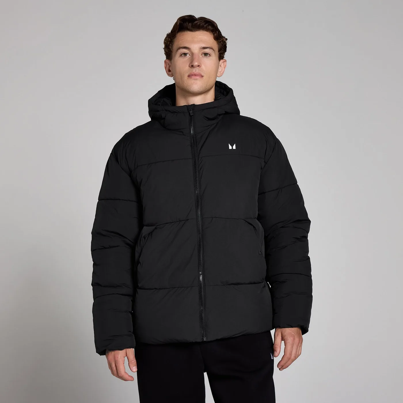 MP Herren Kurze Steppjacke Schwarz XL