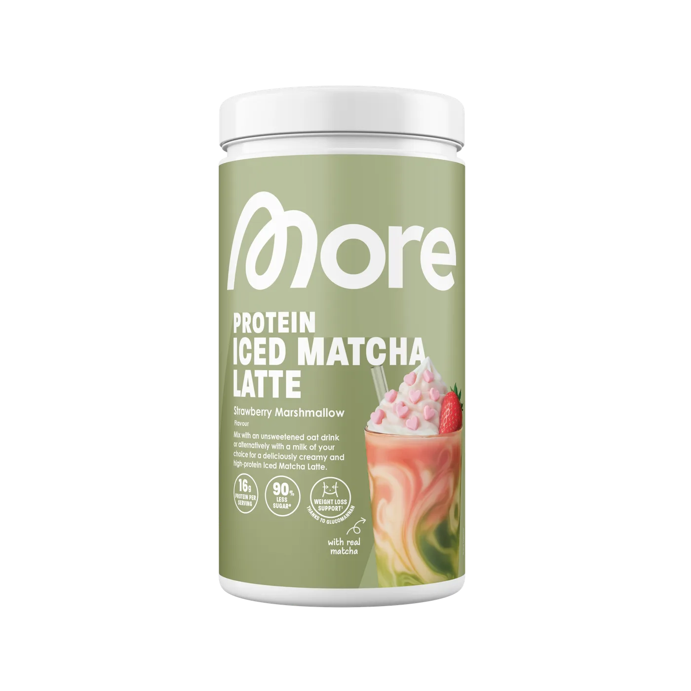 More Protein Iced Matcha