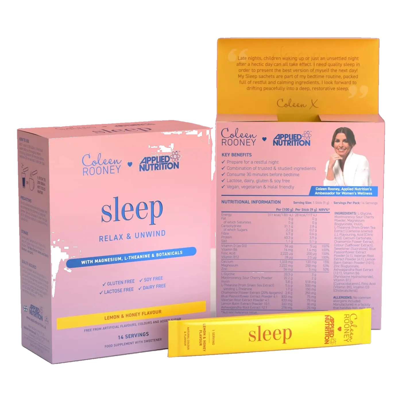 Coleen’s Sleep Powder Lemon + Honey