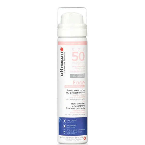 SPF50 UV Face & Scalp Mist
