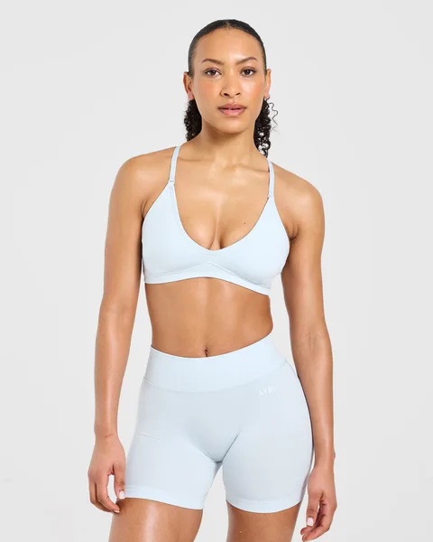 Adapt Seamless Strappy Sports Bra – Iced