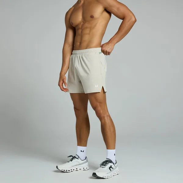MP Tempo short met panelen en binnenbeenlengte van 13 centimeter Asgrijs XXXL