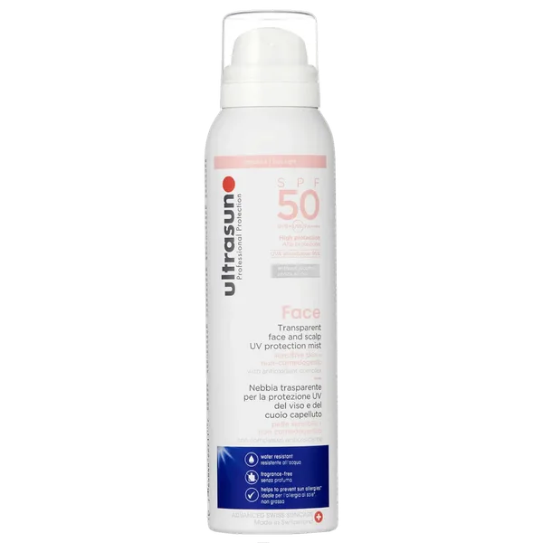 UV Face and Scalp Mist SPF50
