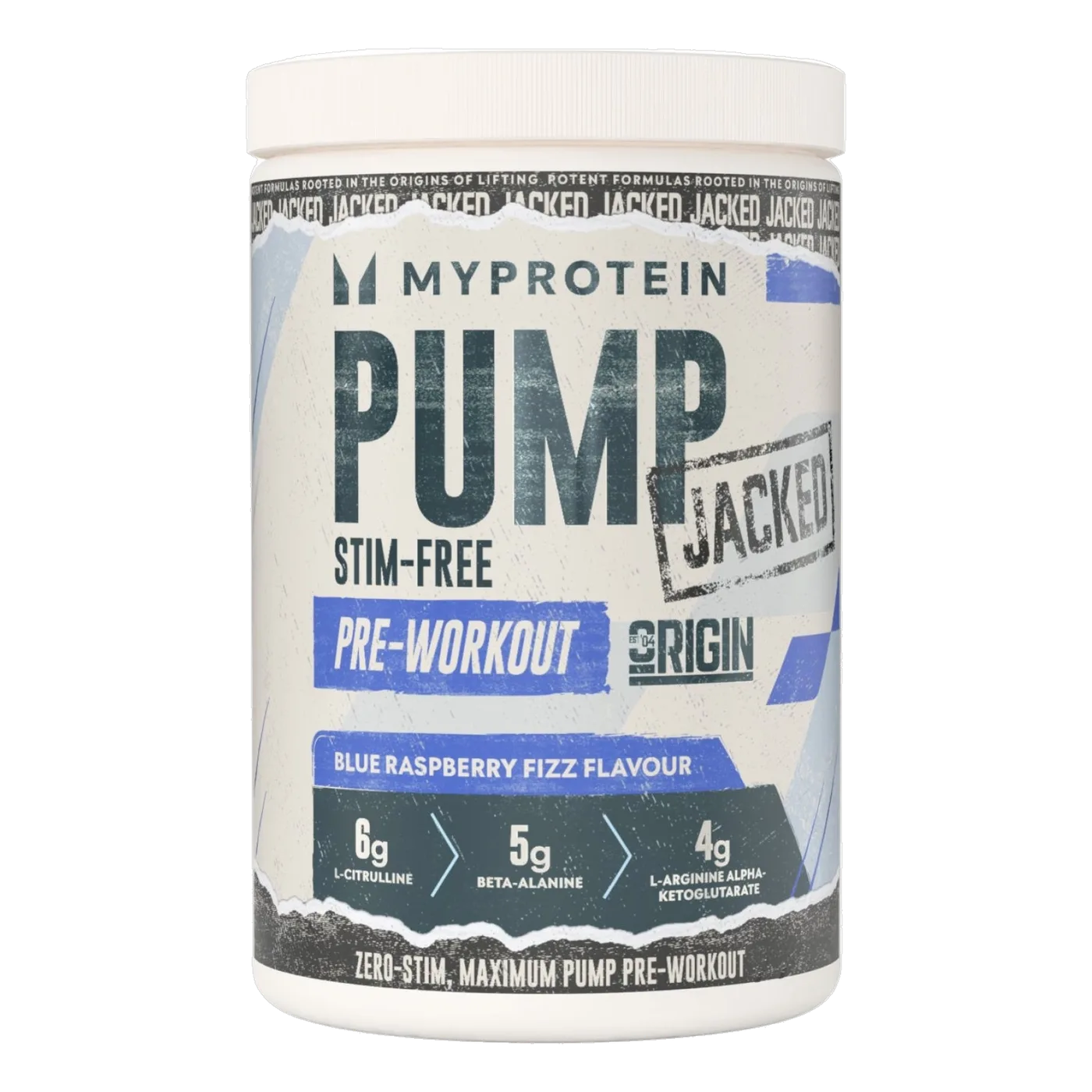 Jacked Pump Pre-Workout – Blue