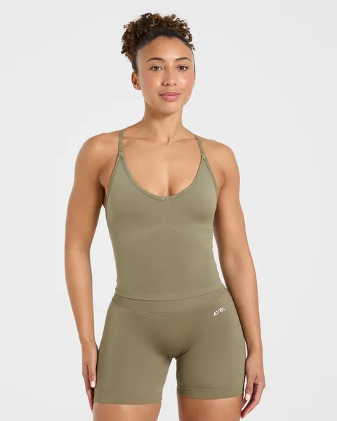 Adapt Seamless Tank Top – Muted