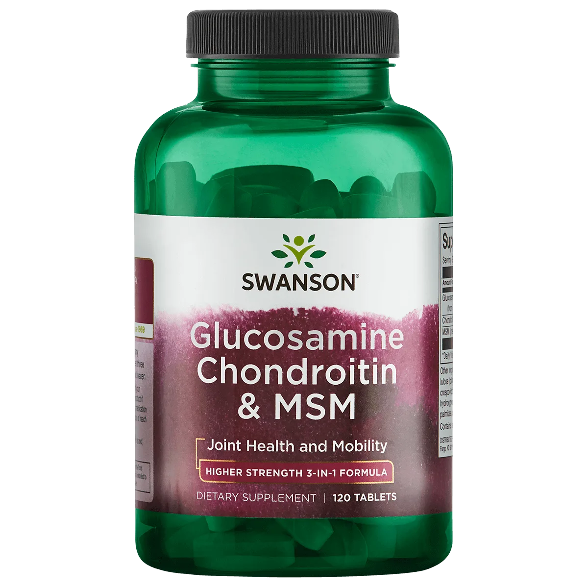 Glucosamine, Chondroitin & MSM 500/400/200 mg