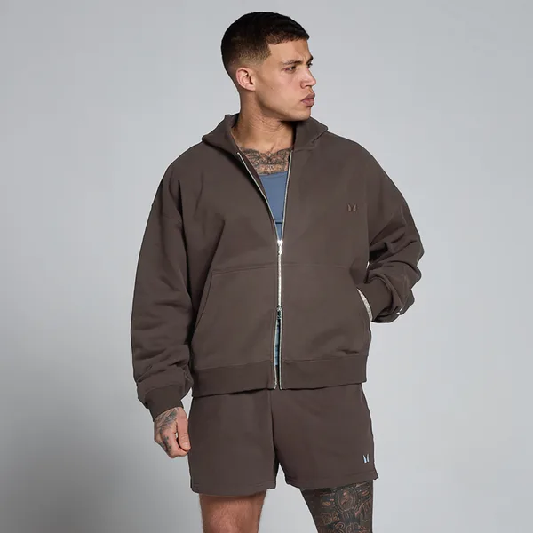 MP Men's Lift Oversized Loopback 2 Way Zip Hoodie XL