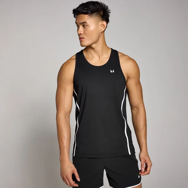 MP Tempo hemd met streepdetails voor heren XXXL