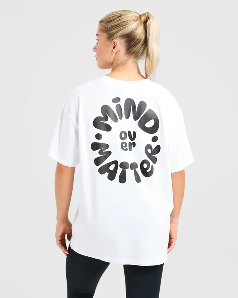Mind Over Matter V2 Oversized T Shirt –