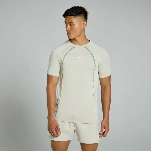 MP Tempo T-shirt met panelen voor heren Asgrijs L