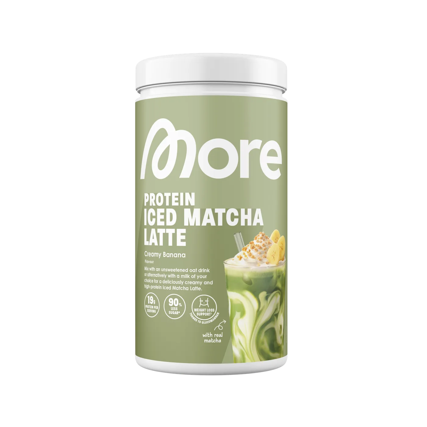 More Protein Iced Matcha