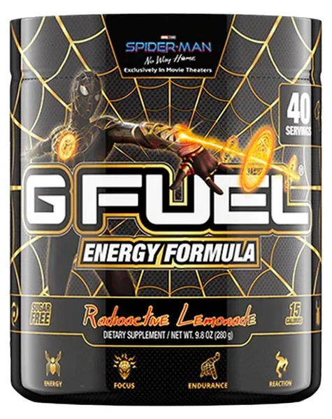 Energy Formula Radioactive Lemonade Black Gold 40 Serves