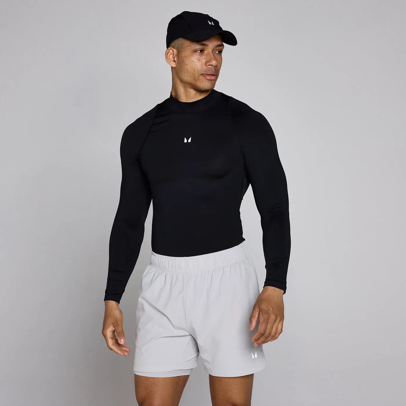 MP Herren Training High Neck Langarm Baselayer