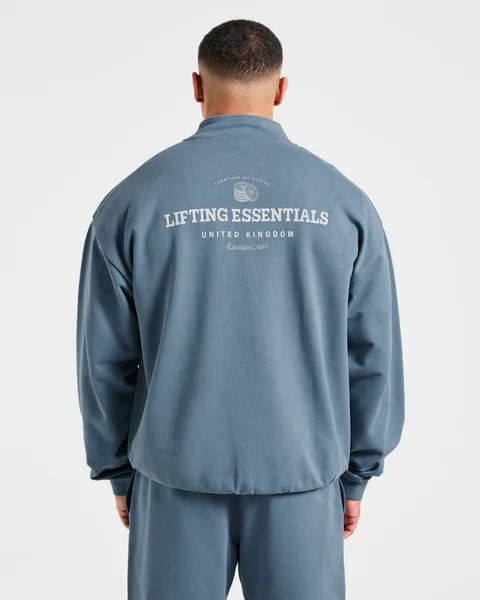 Apex Lifting Essentials 1/4 Zip Pullover – Titanium