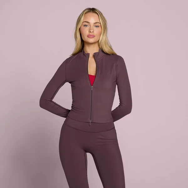 MP Dames Tempo Cropped Jas Fudge L