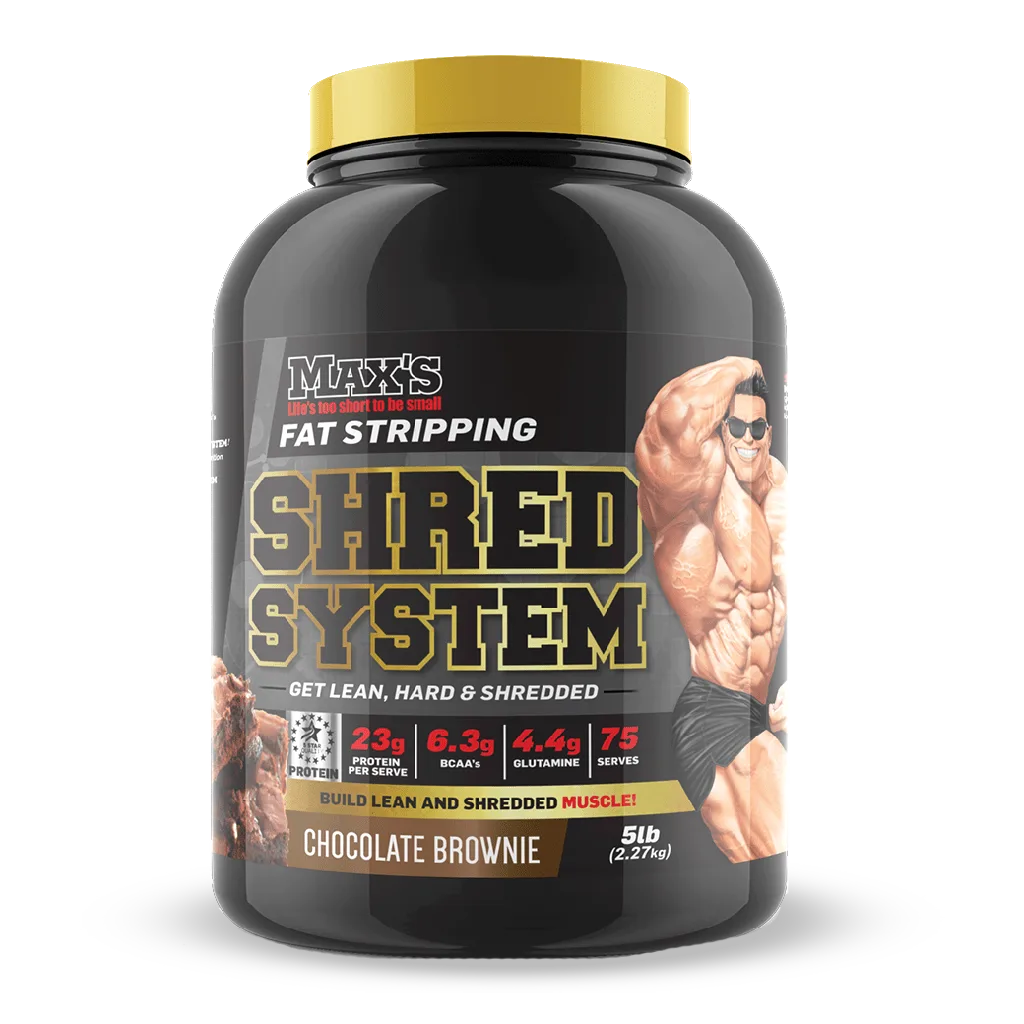 Max’s Shred System Whey Protein Powder
