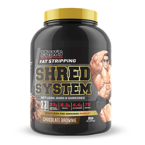 Max’s Shred System Whey Protein Powder