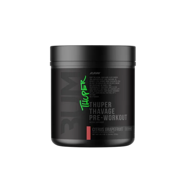 Thuper Thavage Pre-Workout Citrus Grapefruit
