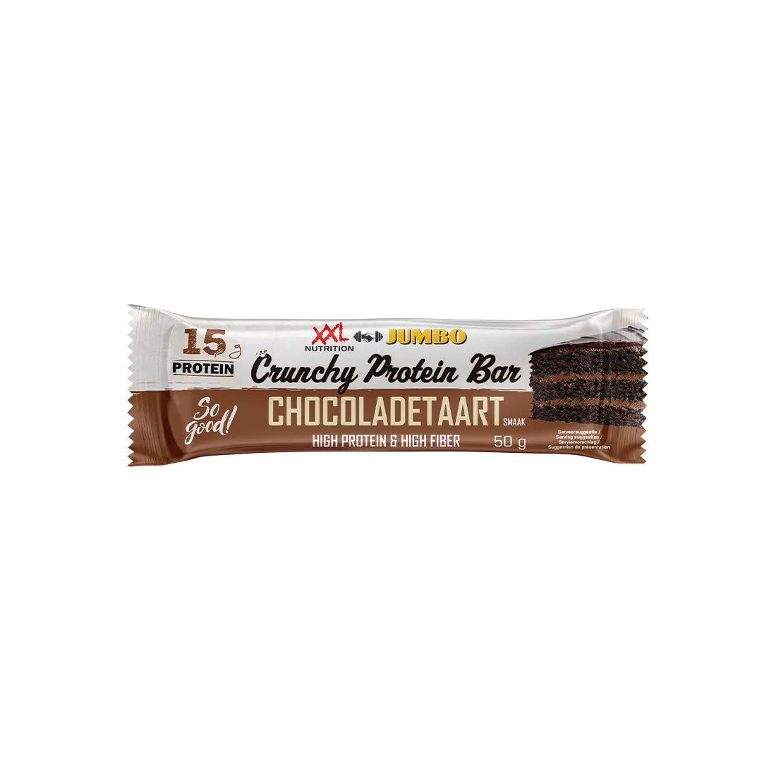 Crunchy Protein Bar Chocoladetaart 12 Pack