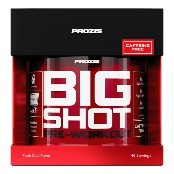 Big Shot Pre-workout sin cafeína