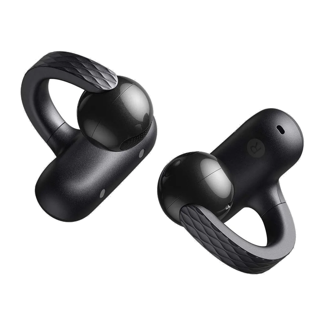 UP Black open-ear earbuds