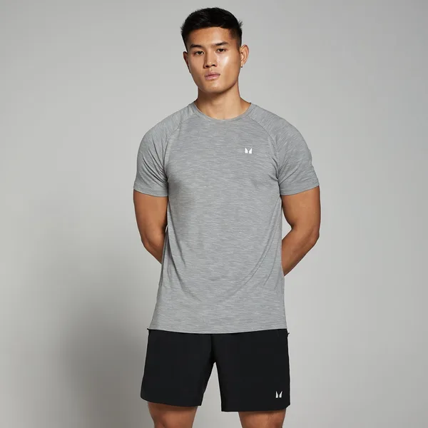 MP Performance T-shirt met korte mouwen voor heren Gemêleerd chroom M