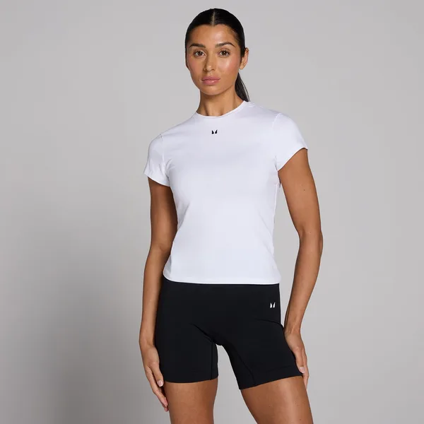 MP Basics T-shirt met nauwsluitende pasvorm en korte mouwen voor dames L