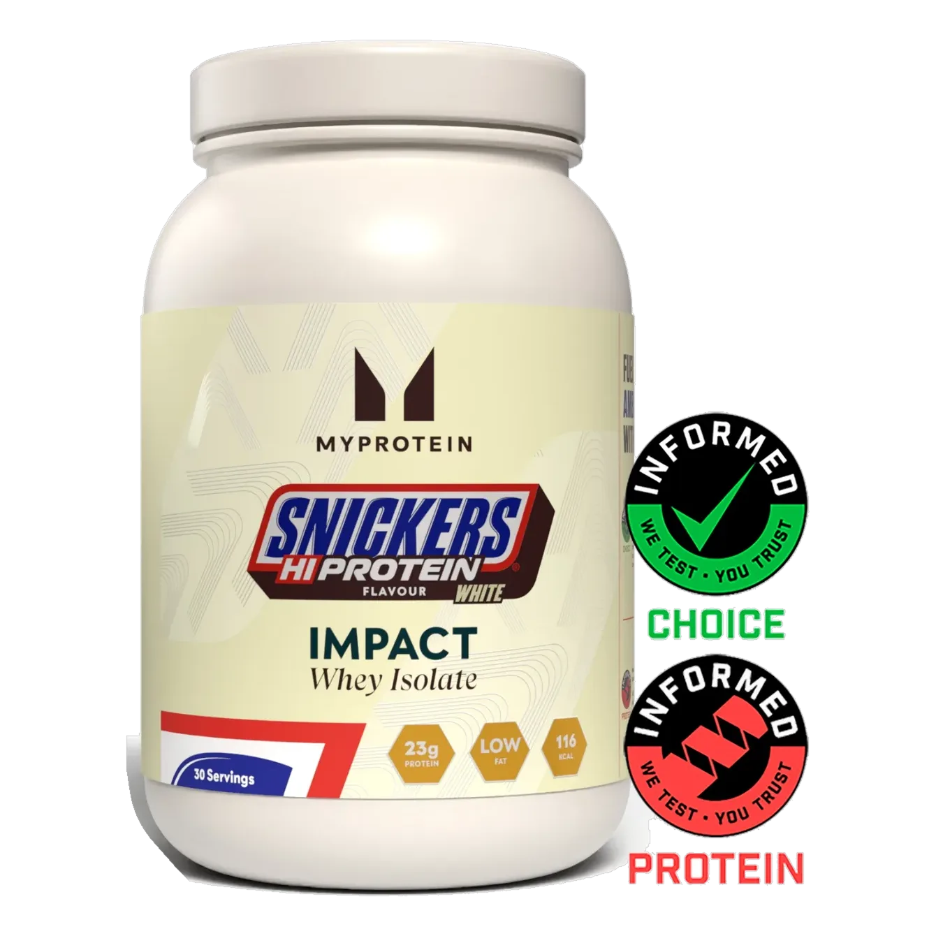 Impact Whey Isolate Snickers White